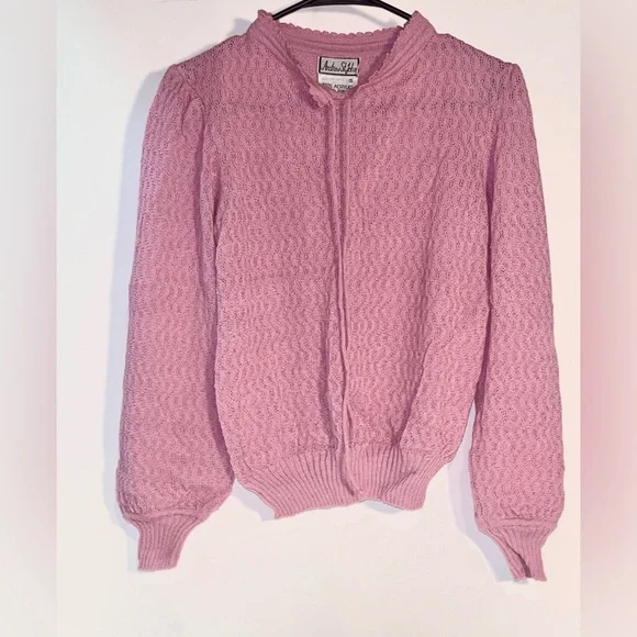 Vintage Pink Cardigan - Picture 1 of 4